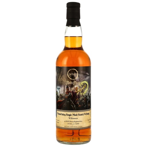 [P0000235] whic Malts & Magic Quest No. 3 - Williamson 2014/2025 - 11 Years Old 1st Fill PX Sherry Hogshead #253 56,9% Vol. 0,7l