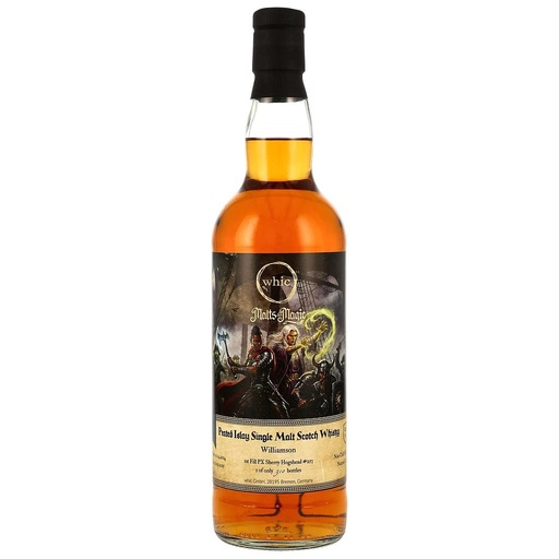 [P0001589] whic Malts & Magic Quest No. 3 - Williamson 2014/2025 - 11 Years Old 1st Fill PX Sherry Hogshead #253 56,9% Vol. 0,7l