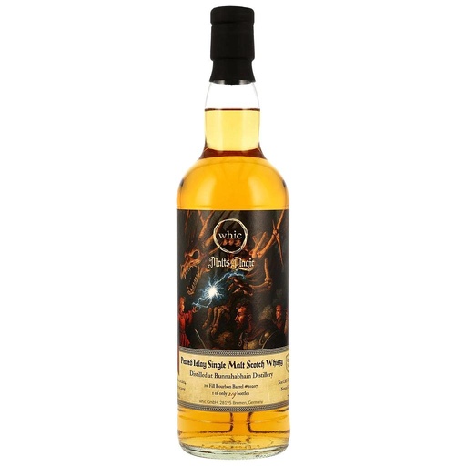 [P0001619] whic Malts & Magic Quest No. 1 - Bunnahabhain Staoisha 2014/2025 - 10 Years Old 1st Fill Bourbon Barrel #10207 56,9% Vol. 0,7l