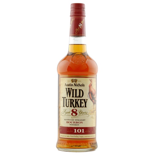 [P0001653] Wild Turkey 8 years 101 Kentucky Straight BOURBON Whiskey 50,5% Vol. 0,7l