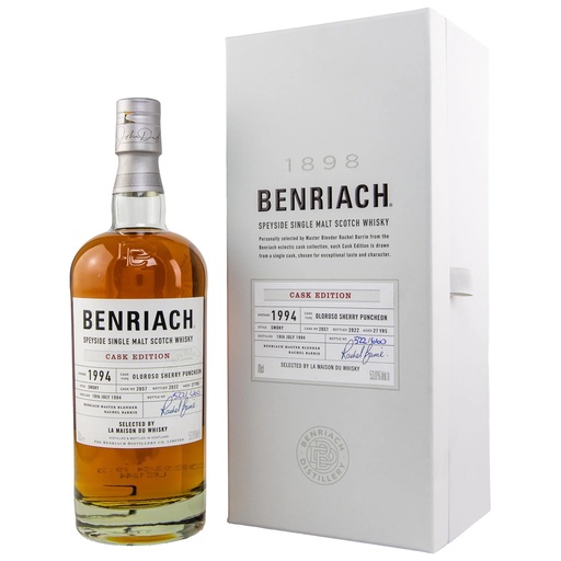 Benriach Cask Edition aus 1994 - 27 years old
