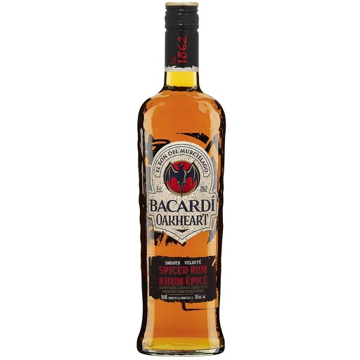 [P0000429] Bacardi Oakheart Rum 35% Vol. 0,7l