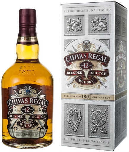 [P0000488] Chivas Regal 12 Years Old Blended Scotch Whisky 40% Vol. 0,7l 