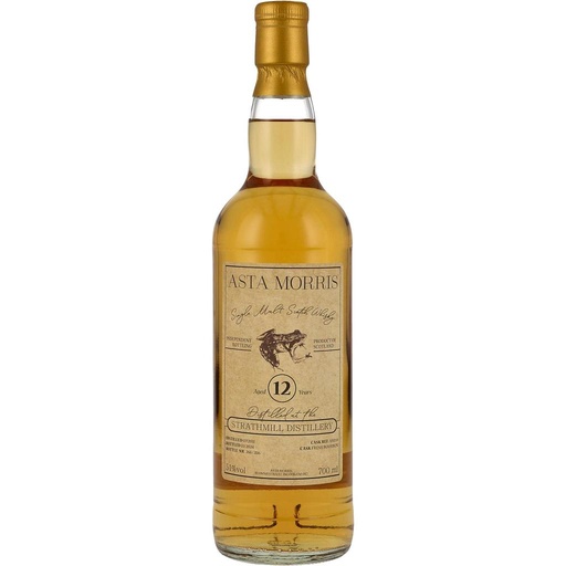 [P0000550] Asta Morris Strathmill 2011 - 12 Years Old Speyside Single Malt 51% Vol 0,7l