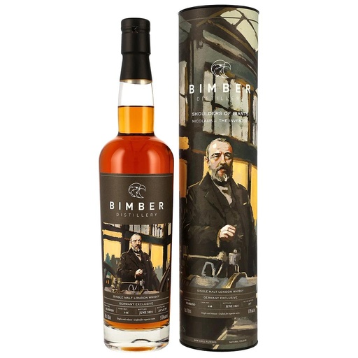 [P0000596] Bimber - Oloroso Cask #446 - Shoulder of Giants - Nicolaus The Investor Single Malt London Whisky 57,9% Vol. 0,7l