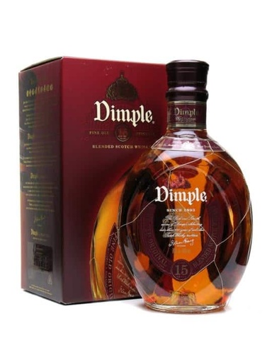 [P0000599]  Dimple 15 Years Old Blended Scotch Whisky 43% Vol. 0,7l