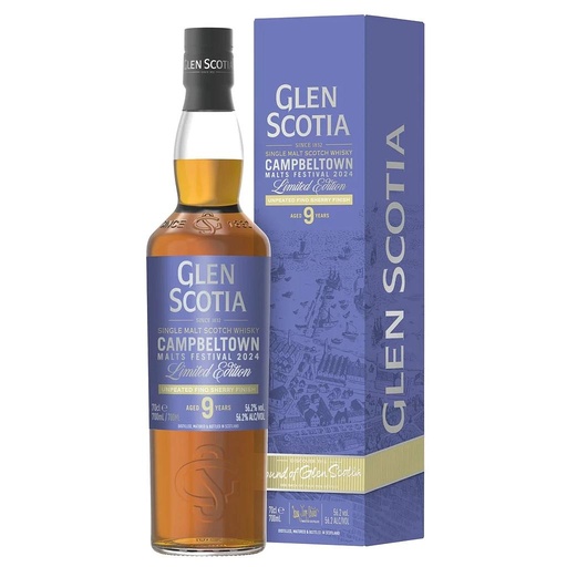 [P0000799] Glen Scotia - Campbeltown Festival Edition 2024 – 9 Years Old - Unpeated Fino Sherry Finish 56,2% Vol. 0,7l