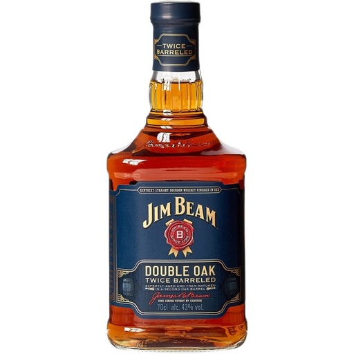 [P0000834] Jim Beam Double Oak Twice Barreled 43% Vol. 0,7l