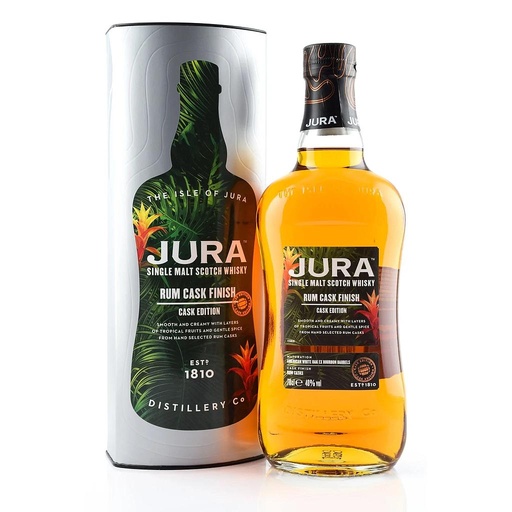 [P0000895] Jura Single Malt Scotch Whisky RUM CASK FINISH 40% Vol. 0,7l
