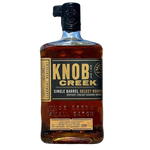 [P0000987] Knob Creek ‘Dealers Choice’ Sip Whiskey Single Barrel Select 60% Vol 0,7l