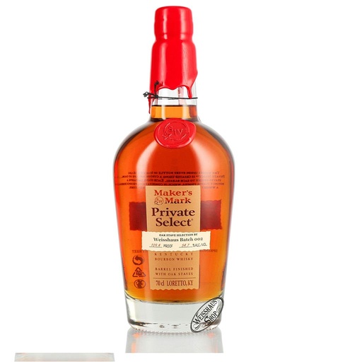 [P0001018]  Maker's Mark Private Select Edition Weisshaus Batch 002 Bourbon Whisky 54,7% Vol. 0,7l 