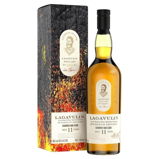 [P0001039] Lagavulin 11 Years Old Offerman Edition: CHARRED OAK CASK Single Malt Scotch Whisky 46% Vol. 0,7l