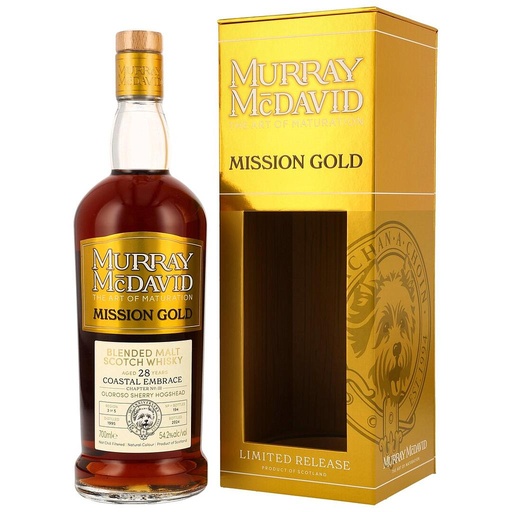 [P0001057] Murray McDavid 28 Years Old - 1995 - Coastal Embrace - Chapter No. 3 - Cask  #1900109 - Blended Malt Scotch Whisky 54,2% Vol. 0,7l
