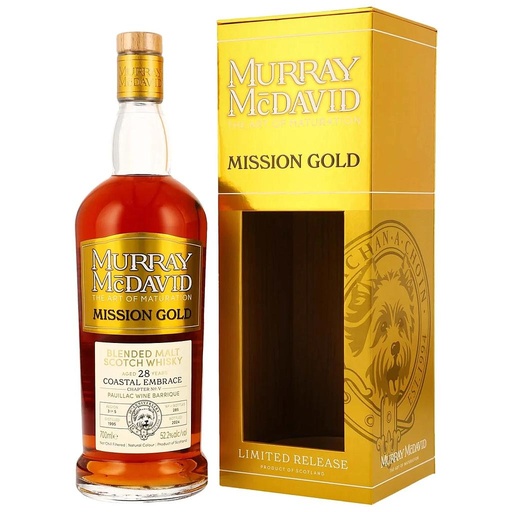 [P0001060] Murray McDavid 28 Years Old - 1995 - Coastal Embrace - Chapter No. 5 - Cask #1877 - Blended Malt Scotch Whisky 52,2% Vol. 0,7l