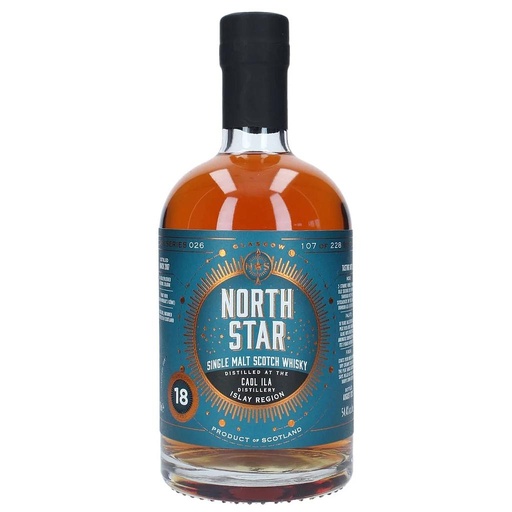 [P0001073] North Star Spirits - Caol Ila 2007/2025 - 18 Years Old - Pinot Noir Cask - Cask Series 026 54,4% Vol. 0,7l